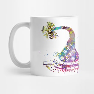 Neuron and synapse diagram Mug